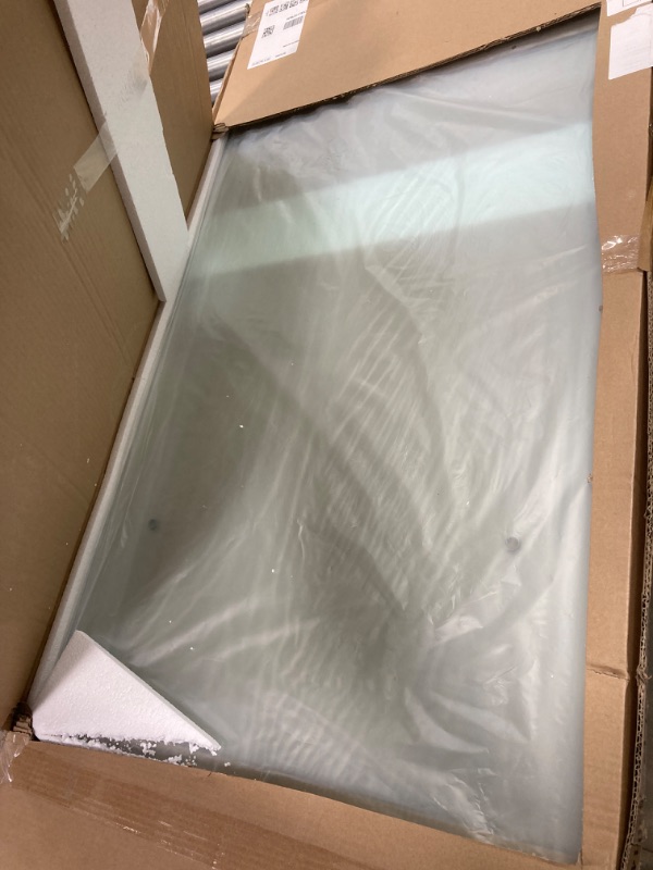 Photo 3 of  replacement glass panel for DreamLine Enigma-X shower enclosures.