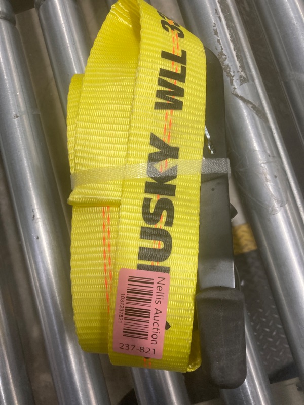 Photo 1 of 
27 ft. x 2 in. Heavy-Duty Ratchet Tie-Down Strap with J Hook