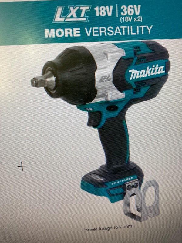 Photo 2 of 18V LXT Lithium-Ion Brushless Cordless High Torque 1/2 in. 3-Speed Drive Impact Wrench (Tool-Only)