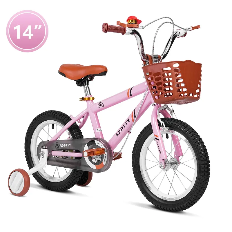 Photo 1 of **see notes**
SPPTTY Girls Bike with Basket for 2-10 Years Old , 14" 18" Kids Bike with Bell Training Wheels