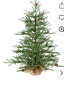 Photo 1 of 



Vickerman
Vickerman 42" Caramel Pine Artificial Christmas Tree Unlit, Seasonal Indoor Home Decor with Decorative Burlap Base