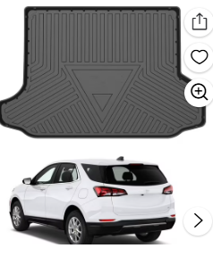 Photo 1 of 



Marretoo
Cargo Liner Fit 2017-2023 Chevy Equinox All Weather Rear Trunk Cargo Tray Floor Mat for Chevy Equinox 2017 2018 2019 2020 2021 2022 2023 SUV Accessory , Black