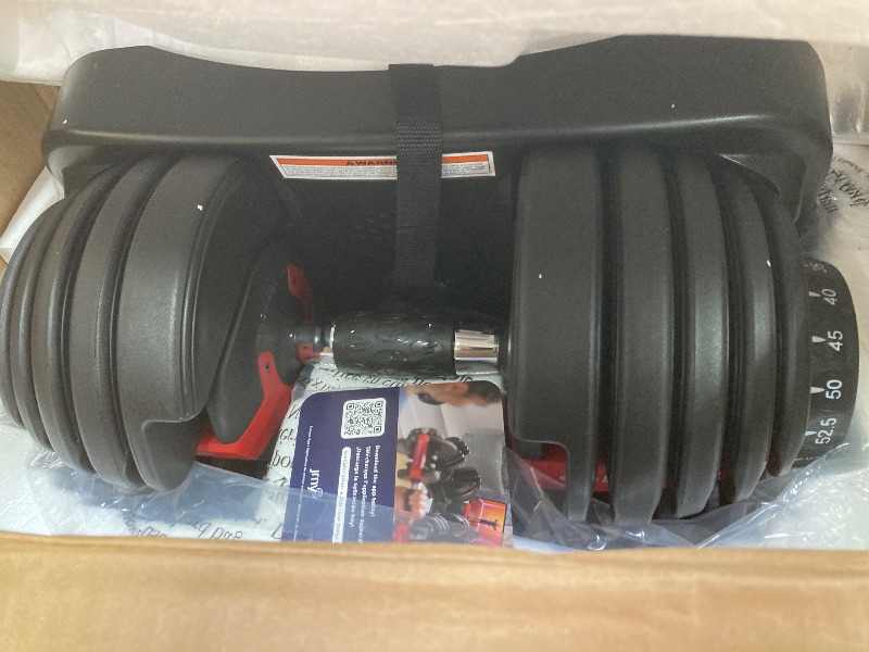 Photo 2 of ****CLIP IS BROKEN/PARTS ONLY****Bowflex SelectTech 552 Adjustable Dumbbells