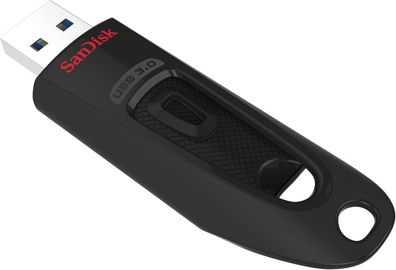 Photo 1 of 
SanDisk 128GB Ultra USB 3.0 Flash Drive - SDCZ48-128G-GAM46, Black