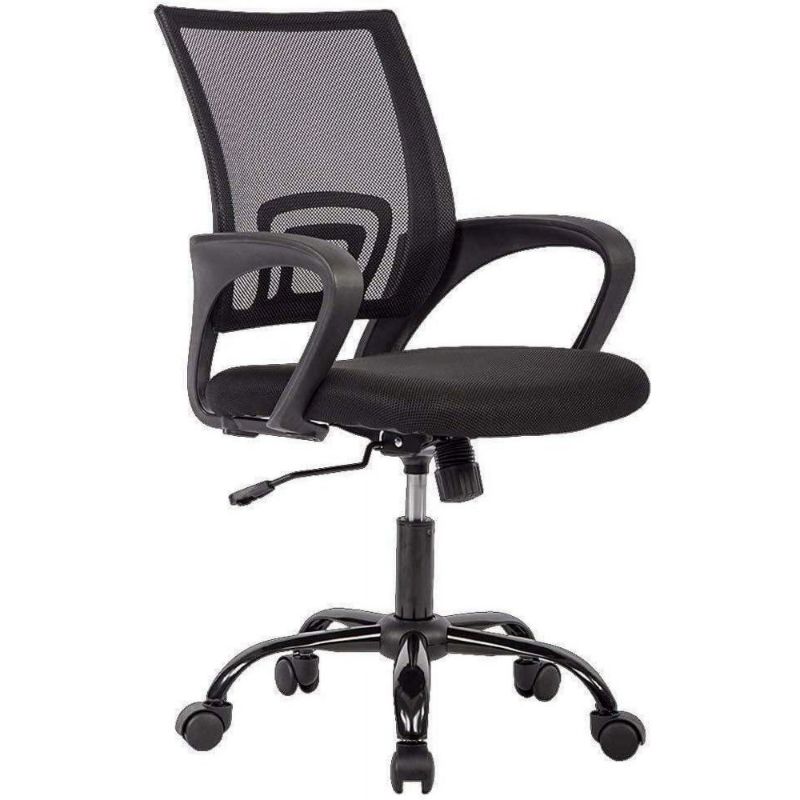 Photo 1 of BestOffice Ergonomic Office Chair, Lumbar Support, Adjustable Height with Armrests for Adults(Black)
