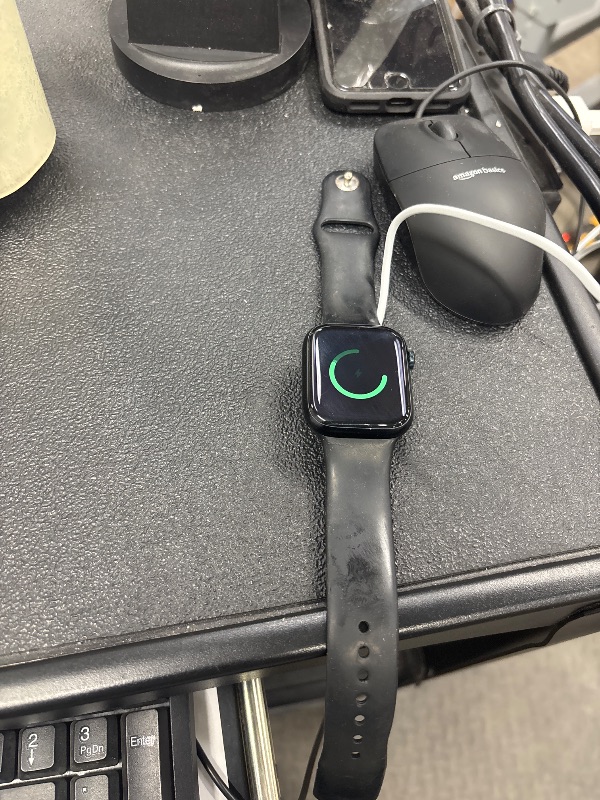 Photo 1 of *Watch is locked*
Restored Apple Watch Series 7 45mm (GPS) Starlight Aluminum Case - Starlight Sport Band (Refurbished)