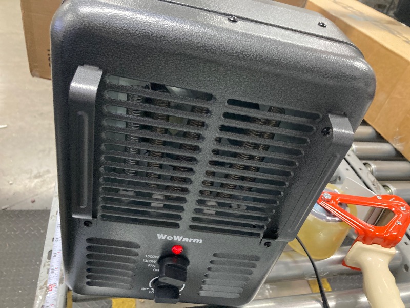 Photo 2 of 1500W Milkhouse Utility Heater - with Thermostat, Black
