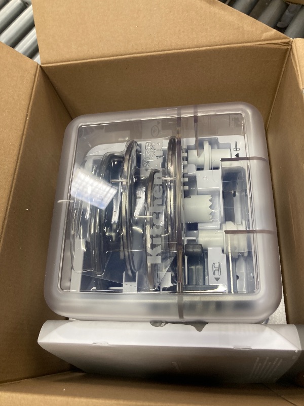 Photo 1 of KitchenAid KSM2FPA Food Processor Attachment, Dicing Kit, Silver