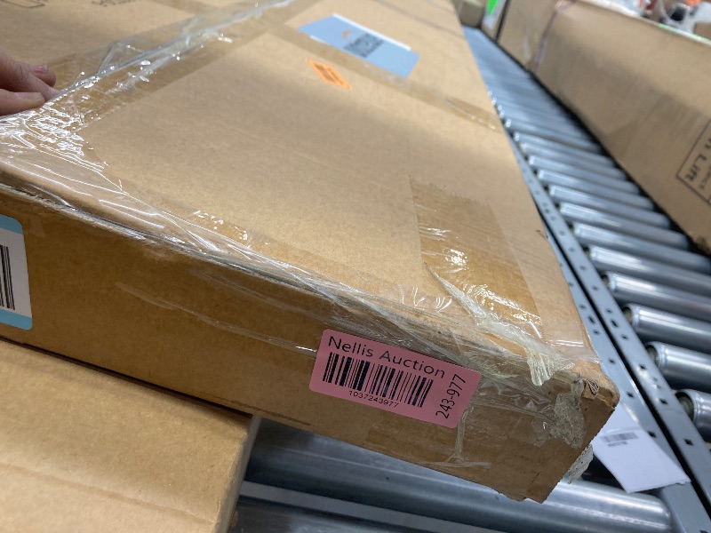 Photo 1 of SOLADDER 6 Step Ladder, Folding Step Stool with Handgrip and Anti-Slip Wide Pedal, Portable Lightweight Aluminum Stepladder for Kitchen, Home, Library, Office (300 lbs Capacity) - White