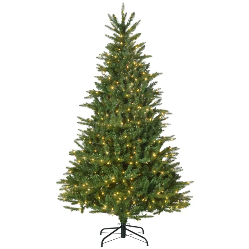 Photo 1 of  5' Artificial Christmas Tree with Clear Light, Wide Shape