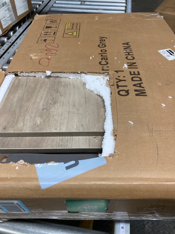 Photo 1 of Dining Table for 4, Folding Dining Table Foldable Kitchen Table Farmhouse Dinner Table, Drop Leaf Tables for Small Spaces, Extendable Dining Room Table, Space Saving Rectangle Collapsible Table