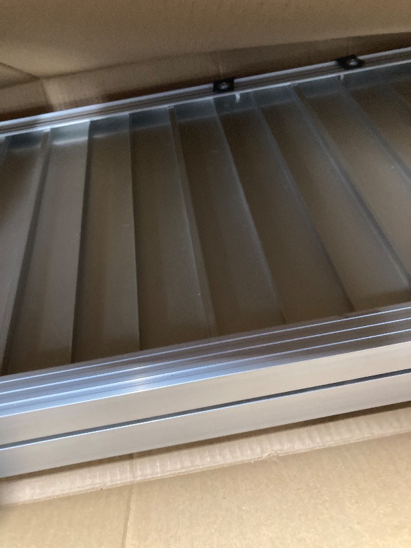 Photo 1 of Ruedamann Wheelchair Ramp, Wider Design Durable Aluminum, 800lbs Load Capacity, Anti-Slip and Foldable Threshold Ramp for Power Wheelchairs, Heavy Scooters, Curbs, Steps and Stairs, 6FT (Pack of 1)