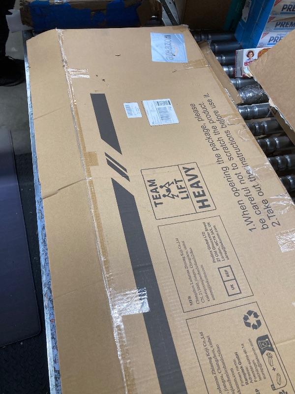 Photo 1 of Ruedamann Wheelchair Ramp, Wider Design Durable Aluminum, 800lbs Load Capacity, Anti-Slip and Foldable Threshold Ramp for Power Wheelchairs, Heavy Scooters, Curbs, Steps and Stairs, 6FT (Pack of 1)