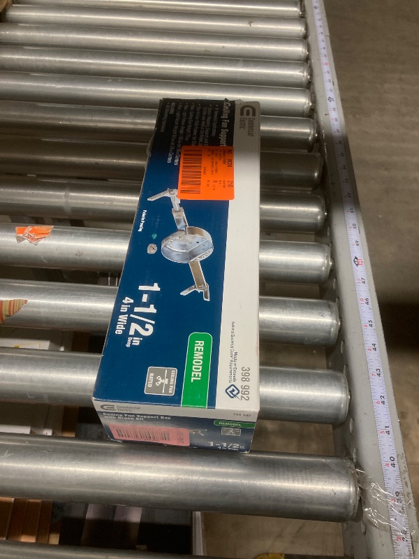 Photo 1 of 15.3 cu. in. Remodel Construction Ceiling Fan Brace with 1-1/2 in. Box