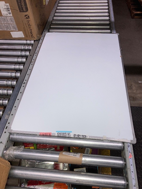 Photo 1 of  Dry Erase Whiteboard, 36 x 24-Inch, Aluminum Frame, Silver/White