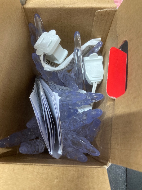 Photo 1 of Gemmy Lightshow ColorMotion Multi-Color LED Icicle Light Set, 24-Lights