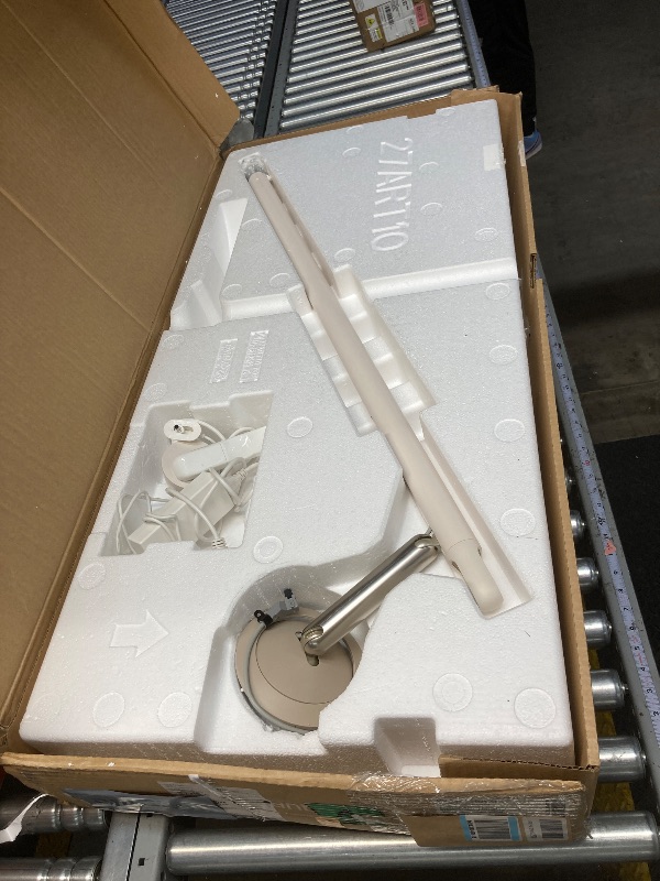 Photo 1 of LG 27-Inch Class StanbyMe 1080p-Portable Touch-Screen-Monitor 27ART10AKPL, Built-in Battery, Full Swivel Rotation, 60Hz Refresh Rate, Calming Beige