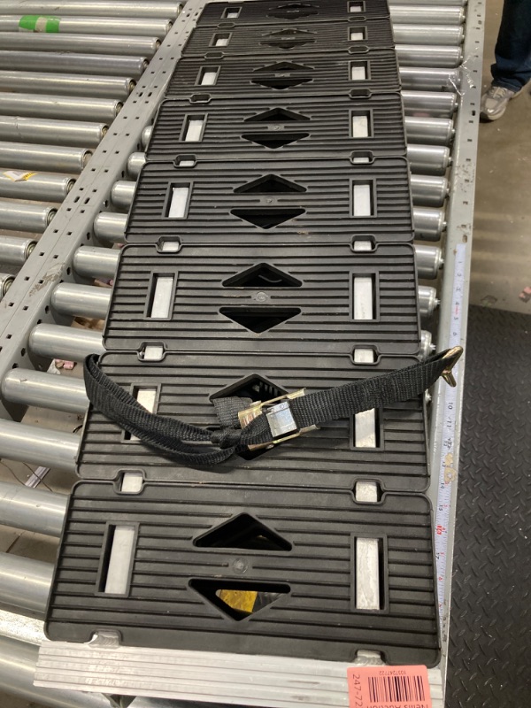 Photo 1 of 2 pcs Black Aluminum Trailer Ramps