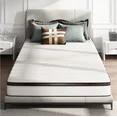 Photo 1 of 10" Gel Memory Foam Mattress,Z-HOM Hybrid Mattresses in a Box Medium Firm Cool Comfort Pocket Spring Full Size