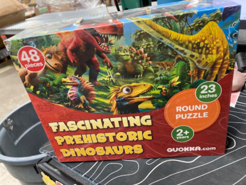 Photo 2 of ***MAY BE SIMILAR NOT EXACT***  Puzzles for Kids Ages 4-8, 70Pcs Large Dinosaur Jigsaw Floor Puzzle, Educational Learning Toy Gifts for Boys Girls Ages 3 4 5 6 7 8
