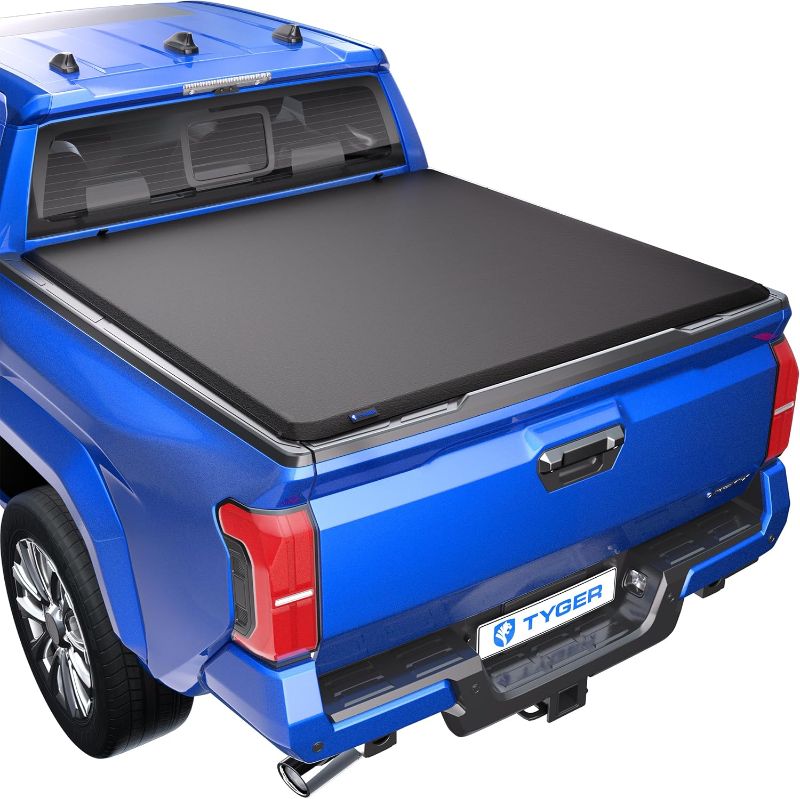 Photo 1 of ***MAY NOT BE EXACT BUT SIMILAR***  Tyger Auto T1 Soft Roll-up Truck Bed Tonneau Cover Compatible with 2024-2025 Toyota Tacoma | 5' (60") Bed | TG-BC1T9204
