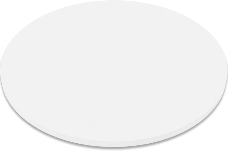 Photo 1 of Bexyl 42" Round Multipurpose Table Top, Laminate Surface for Dining, Coffee Shop, Bar, Pub, Patio, Kitchen, Commercial Use (White, 42" Round)
