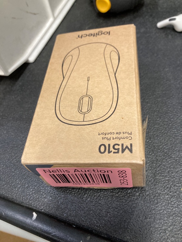 Photo 1 of Logitech M510 Wireless Computer Mouse for PC with USB Unifying Receiver - Graphite