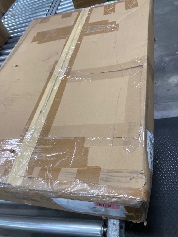 Photo 1 of Steel Platform Truck, Heavy Duty Flatbed Cart, 2000LBS Push Cart Dolly with Brake Design, 36 x 24in Moving Flat Cart with 5'' Swivel Wheels