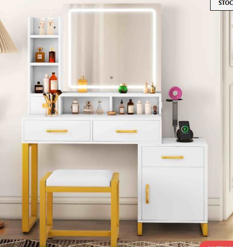 Photo 1 of ***parts only ***FTBFVT-4013 YITAHOME Vanity Desk