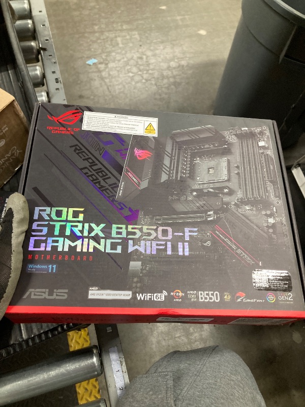 Photo 2 of ASUS ROG Strix B550-F Gaming WiFi II AMD Socket AM4 ATX DDR4 Motherboard