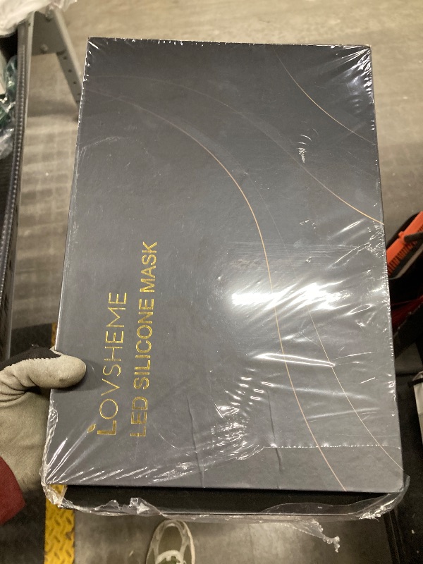 Photo 1 of Lovsheme LED Face Mask Light Therapy, Enhance Red Light Therapy Mask for Face Acne, Wrinkles & Skin Rejuvenation, 3 Light Modes & Timing Settings, Eye Protection, Portable LED Face Mask Home Skincare