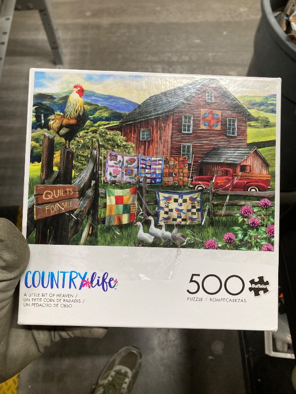 Photo 2 of Buffalo Games - Tom Wood - A Little Bit of Heaven - 500 Piece Jigsaw Puzzle for Adults -Challenging Puzzle Perfect for Game Nights - Finished Size is 21.25 x 15.00