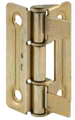 Photo 1 of Bi-Fold Door Hinges, Brass Plated, for Bi-Fold Doors (1-Pair)