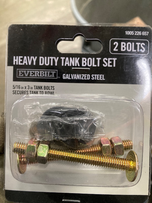 Photo 2 of 
Everbilt
Heavy-Duty Toilet Tank Bolt Set Galvanized Steel