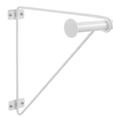 Photo 1 of 
Everbilt
Fixed Arm Steel Closet Rod Support Bracket