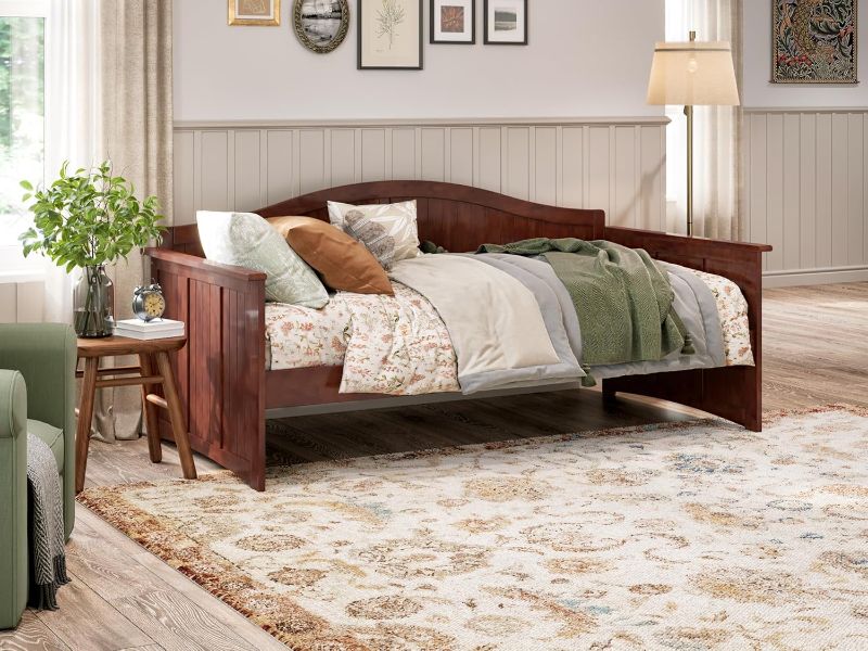 Photo 1 of AFI Nantucket Twin Wood Daybed in Walnut
