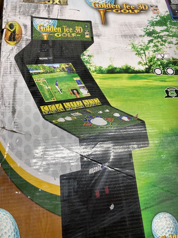 Photo 1 of Arcade 1up Golden Tee 3d Deluxe Arcade Machine