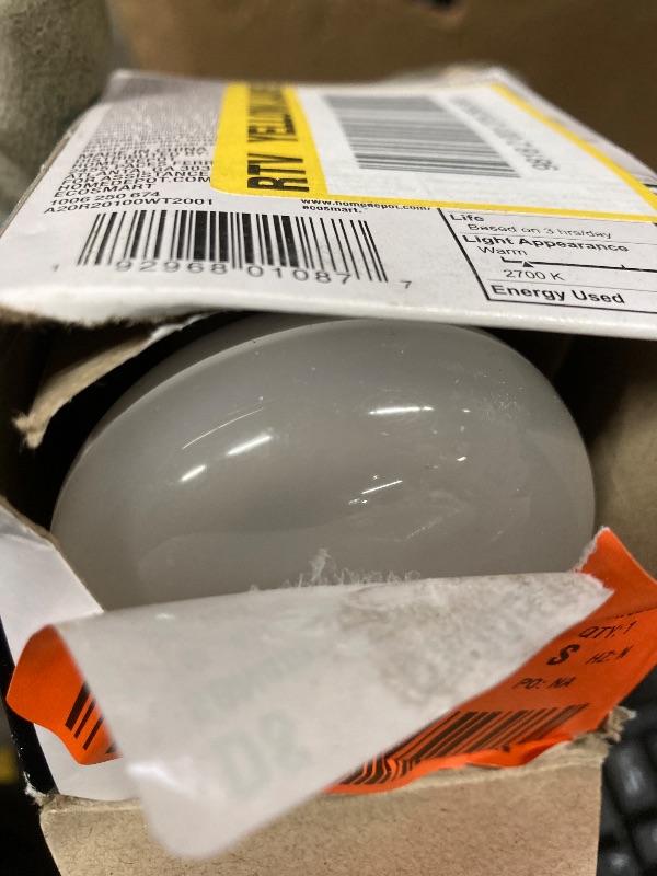 Photo 1 of 100-Watt Equivalent R20 CEC Dimmable LED Light Bulb in Soft White (1-Bulb)


