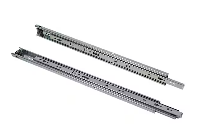 Photo 1 of 16 in. (406 mm) Full Extension Side Mount Ball Bearing Drawer Slide, 3 pairs -6 pieces