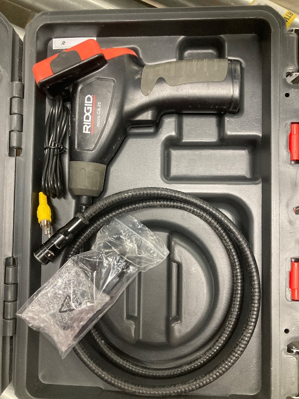 Photo 1 of CA-25 Micro Visual Inspection & Diagnostic Handheld Camera w/ 2.7 in. Color Display, 4 ft. Fixed Waterproof Camera Cable