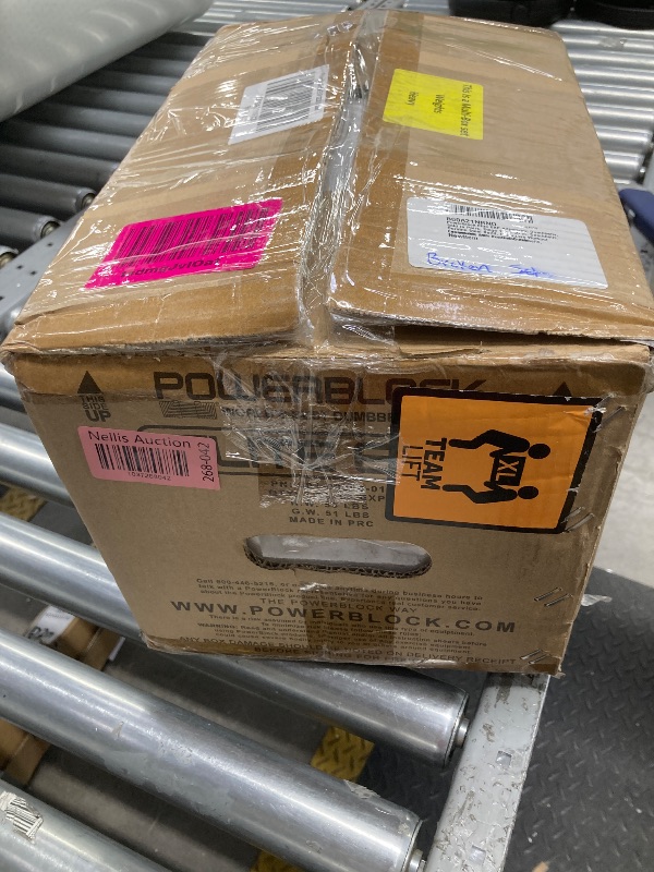 Photo 1 of *only one* 
PowerBlock Elite EXP Adjustable Dumbbells, Sold in Pairs, Stage 1, 5-50 lb. Dumbbells, 