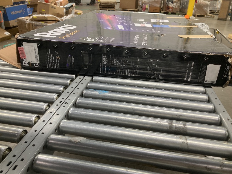 Photo 1 of Roku Smart TV – 65-Inch Plus Series 4K QLED RokuTV with Roku Voice Remote Pro, Dolby Vision, Striking 4K Resolution, Automatic Brightness, & Seamless Streaming – Live Local News & Sports