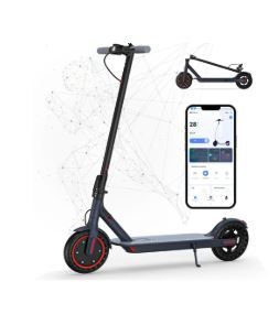 Photo 1 of **see notes**
JOYHIS Electric Scooter for Adults, 350W motor 15 MPH Portable Folding Commuting Electric Scooter Up to 21 Miles Range, 8.5"Anti-skid solid tyre , with Double Braking System and App
