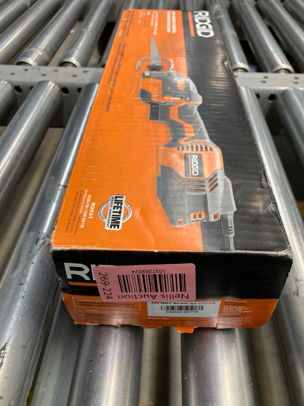 Photo 1 of Ridgid R3030 Fuego One Handed Reciprocating Saw