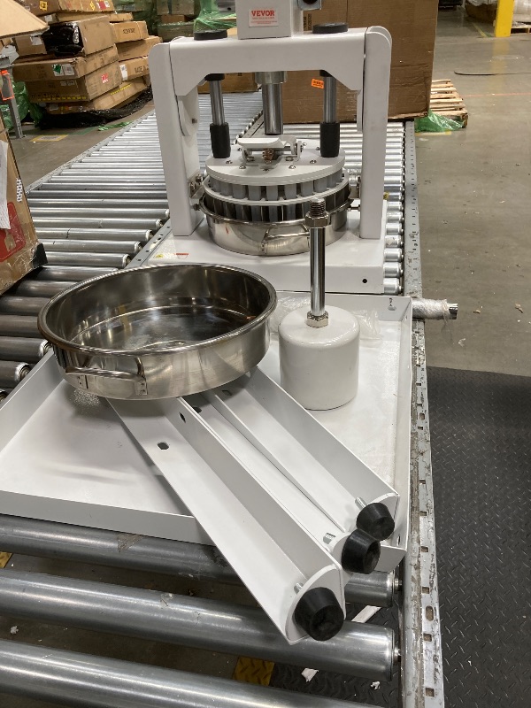 Photo 1 of VEVOR Dough Divider,10PCS Manual Dough Divider Cutter,4.23oz-19.75oz Dough Press Dough Cutting with 304 Stainless Steel Tray and Blade,Pastry Divider for Bakery,Restaurant,Commercial Food Preparation