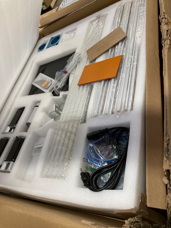 Photo 1 of Genmitsu CNC Machine PROVerXL 6050 Plus for Metal Wood Acrylic MDF Carving, GRBL Control, 3 Axis Milling CNC Router Machine, Hybrid Table, Working Area 600 x 500 x 115mm (23.62" x 19.69" x 4.53")