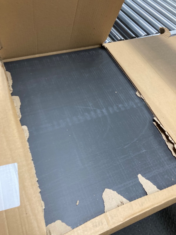 Photo 1 of Toemics Drop Ceiling, 12 Pack Ceiling Tile 2ft x 4ft PVC Panel Cover 5mm Waterproof Washable and Fire-Rated Drop Tile 96 Sq. Ft - Black