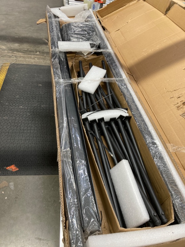 Photo 1 of Folding Chair Rack Folding Chair Cart Folding Chair Storage Dolly with Wheels and Holder for 84 Chairs or 12 Tables of 800 LBS Capacity Includes Weatherproof Cover