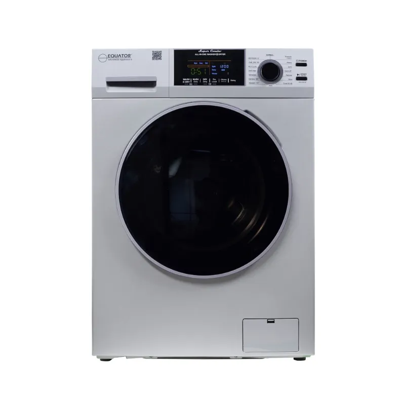 Photo 1 of **see notes**
Equator Fully Built-in All-in-One Combo Washer-Dryer Ventless 1.62 cf/15lbs 110V Silver