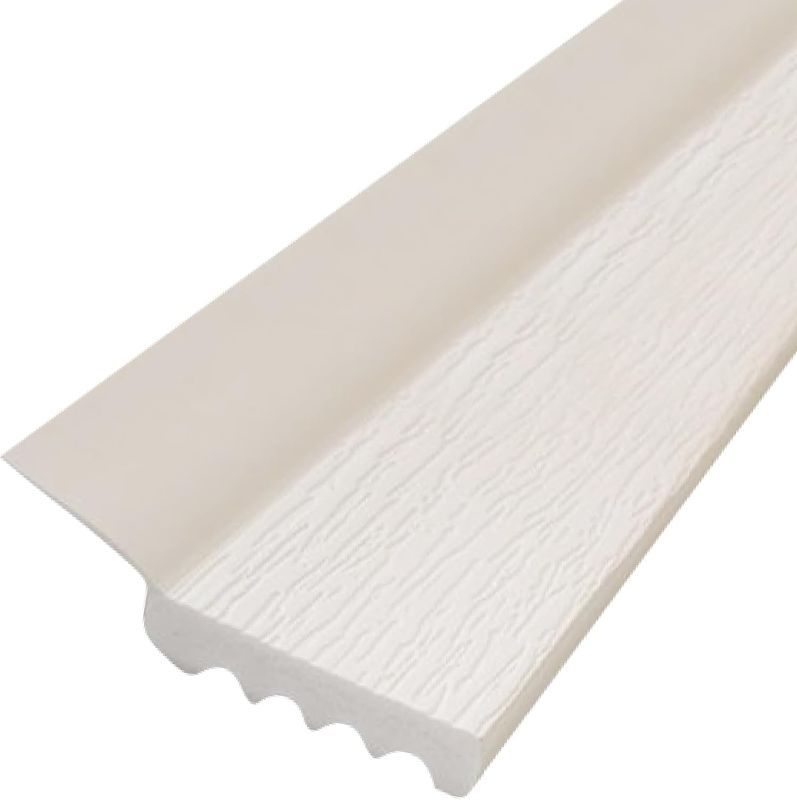 Photo 1 of 7-Foot Vinyl Uniflex Vinyl Garage Seal for Top and Sides (Bright White)
